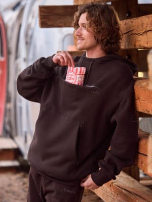 Snak™ Hoodie: Espresso