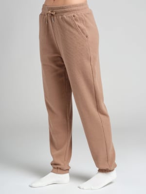 Waffle Lounge Jogger: Truffle