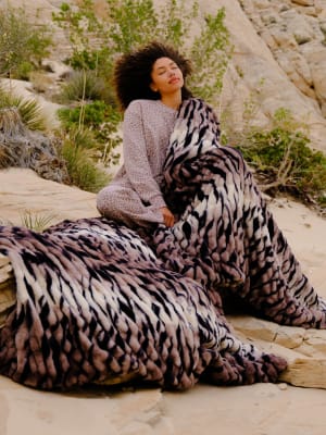 Dreamer Blanket: Ash Tiger