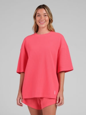 Waffle Lounge Tee: Bermuda