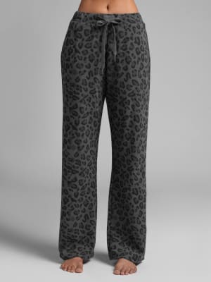 Waffle Lounge Pant: Lexy is 5'8" and wears a size S