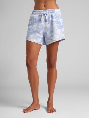 Waffle Lounge Short: Sky Camo