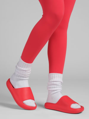Marshmallow Slides: Hibiscus Red