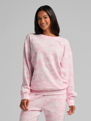 Waffle Lounge Long Sleeve: Candy Camo