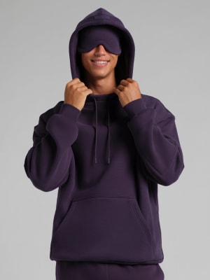 Airplane Mode Travel Hoodie – Mega: Blackberry