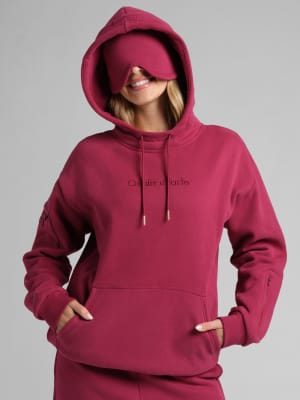 Comfrt x tarte Airplane Mode Travel Hoodie: Tyler is 5'9" and wears a size S