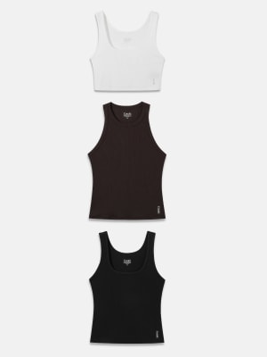 Rib Contour Tank 3-Pack: undefined