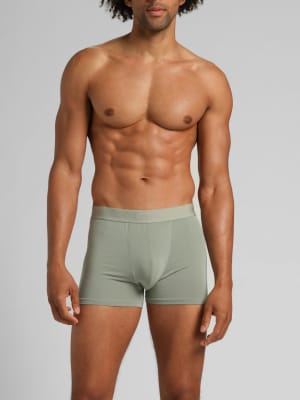 Men's Modal Boxer Brief: Sage Green