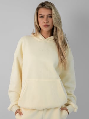 Signature Hoodie: Harley is 5′10″ wearing a size M