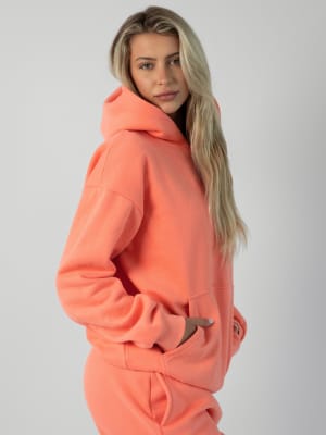 Signature Hoodie: Harley is 5′10″ wearing a size M